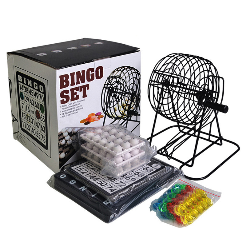 Party Games For Adults Large Group - Машина для лотереи в бинго, стальная