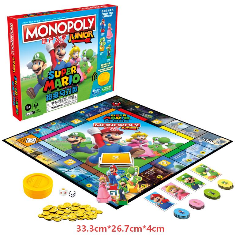 Hasbro Game Monopoly - Карточная игра Hasbro MONOPOLY Super Mario