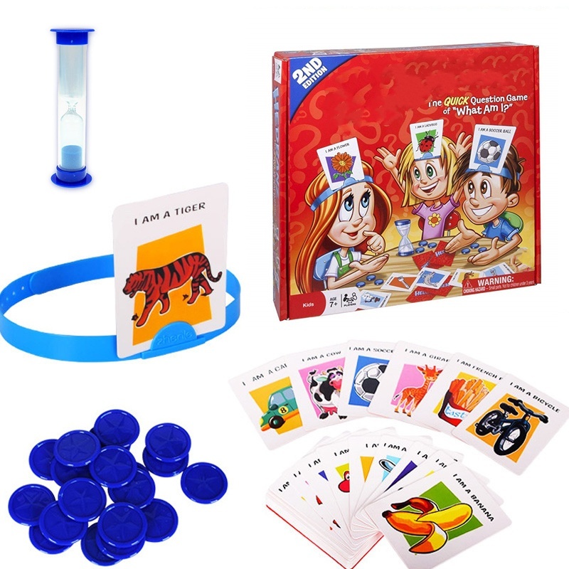 Party Games Quiz - Детские забавные карты, настольная игра, игрушка