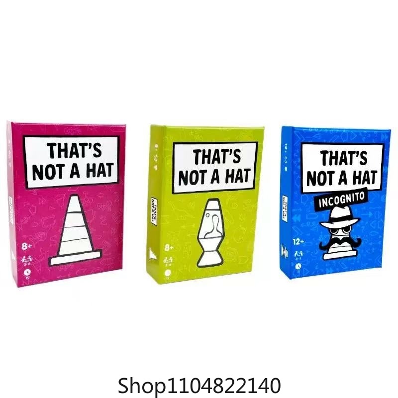 Party Games Cards - Уникальный игровой набор «Это не шляпа»,