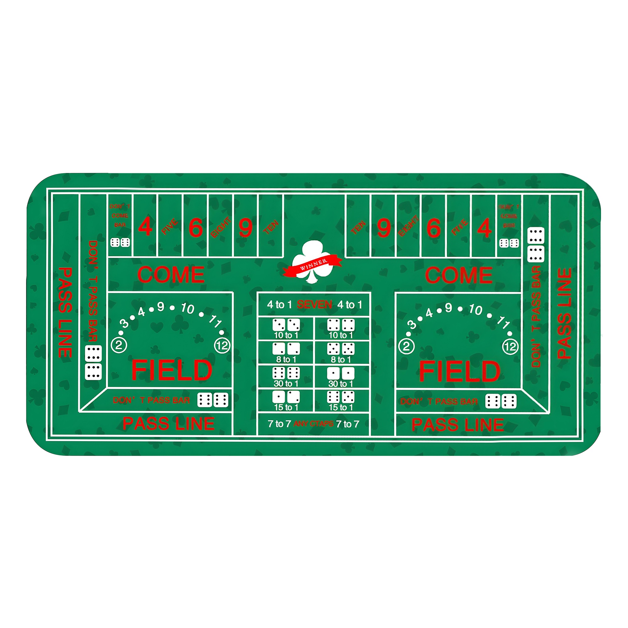 Party Games Cards - Коврик для настольных игр 120x60см/180x90см, специальный