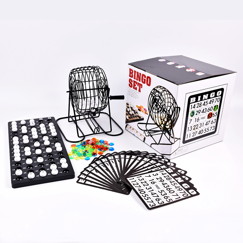 Party Games For Adults Large Group - Машина для лотереи в бинго, стальная
