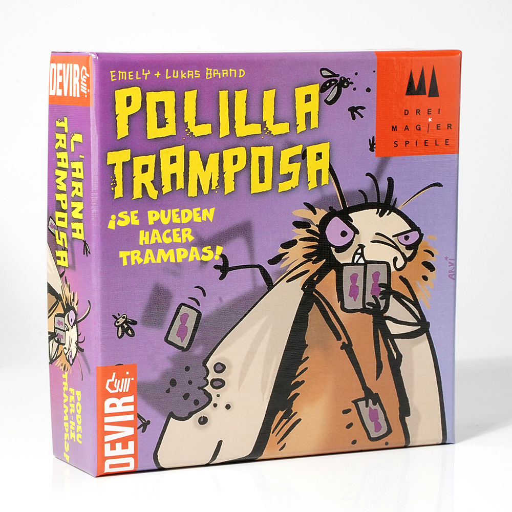 Party Games Juego - Polilla Tramposa Español Игральная карточная игра