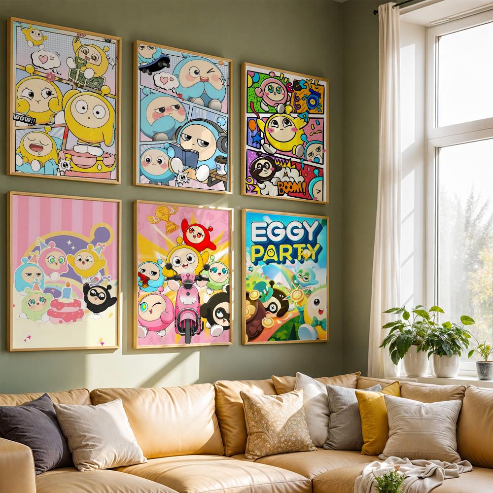 Постер с игрой «Eggy Party» в  – обзор и цена Party Games Eggy