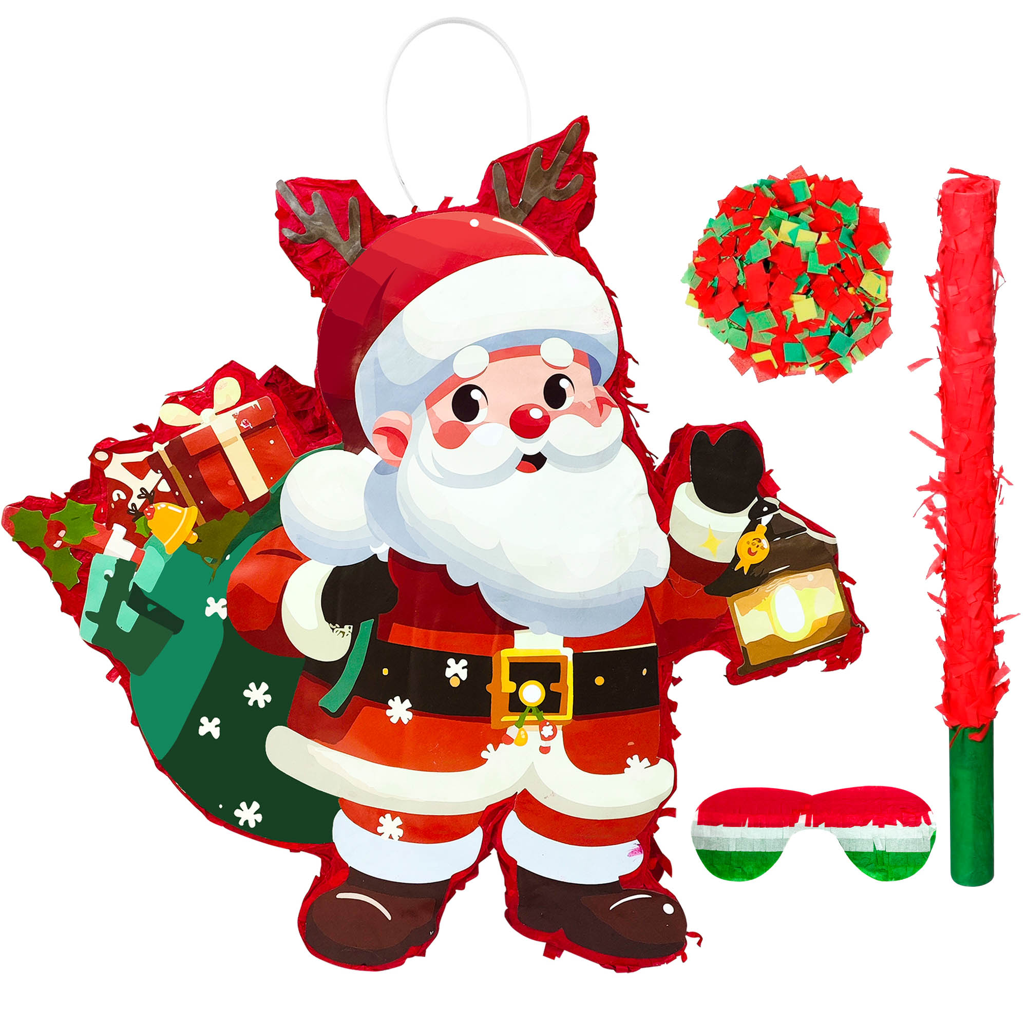 Набор из 4 рождественских пинь – обзор и цена Party Games At Christmas