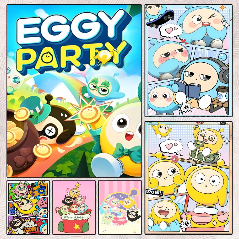 Постер на холсте с изображение – обзор и цена Party Games Eggy